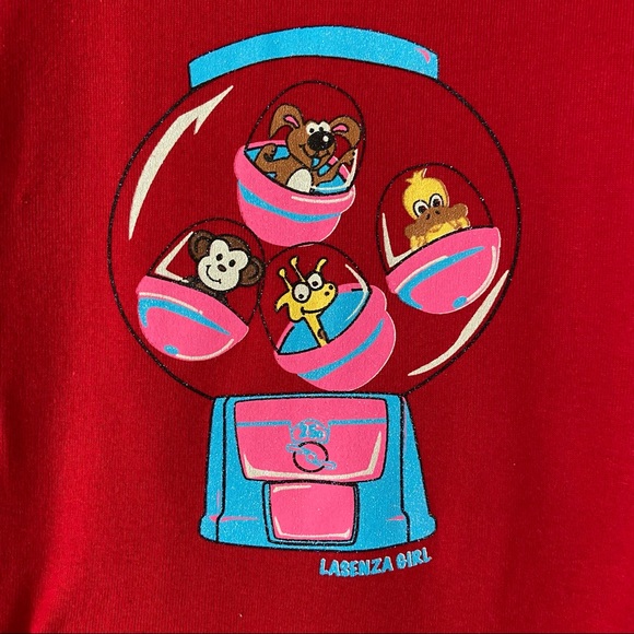 Lasenza Girl Character Theme T-Shirt XL - Picture 2 of 6